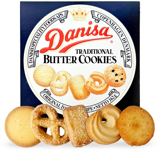 마요라 대니사 버터쿠키, 162g, 1개