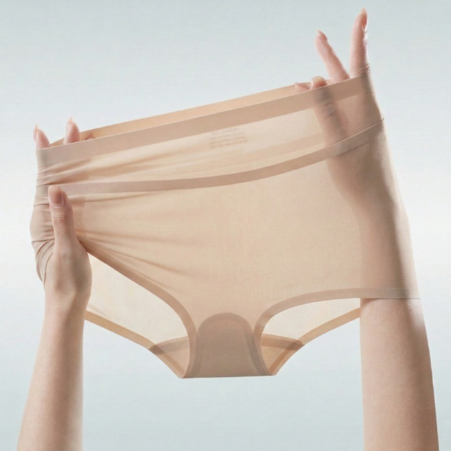 리파니 여성 냉감팬티 심리스 힙업 통기성 여성속옷 2P