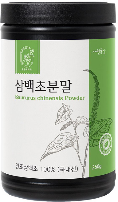 삼백초분말 250g, 1개
