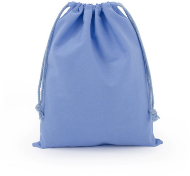 베러워커스 면 복조리 파우치 18 x 25cm, 1개, 블루