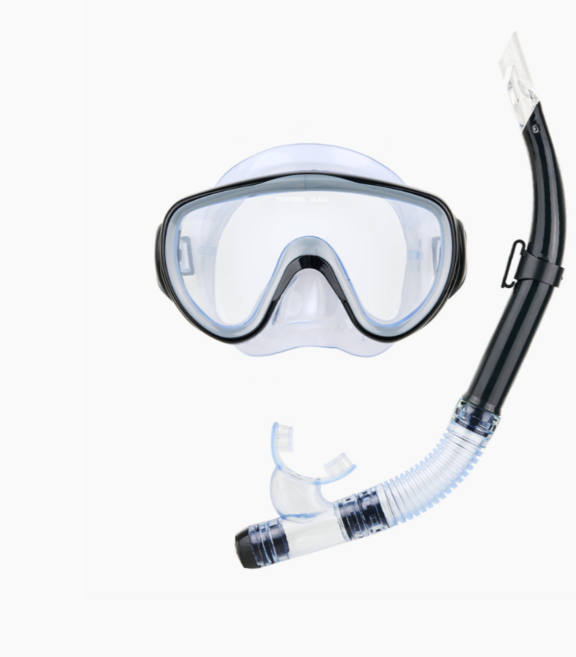 커넥티아 스노클링 세트, 블랙