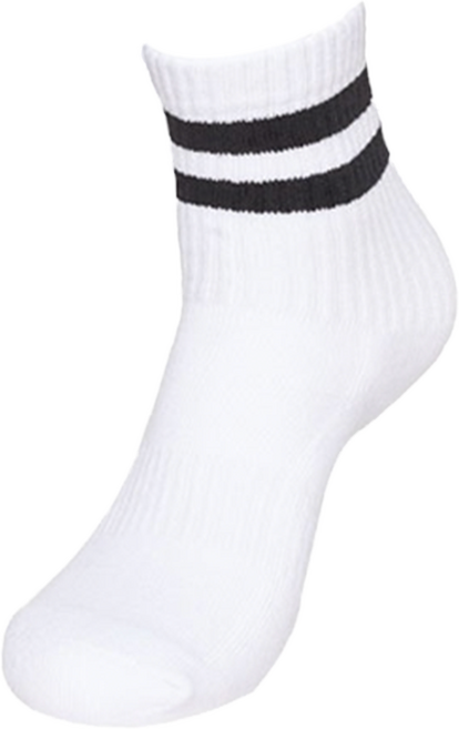 삭스핏 여성 투라인 스트라이프 스포츠양말