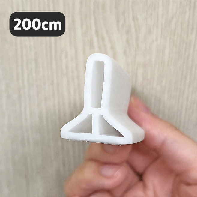 디피하우스 말랑말랑 3cm 워터가드, 200cm, 화이트, 1개