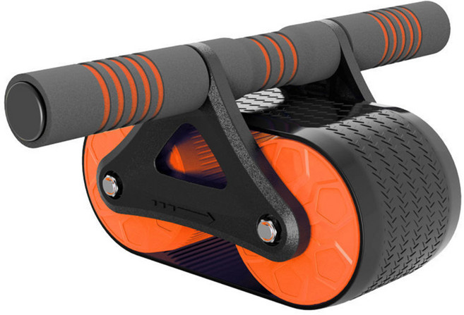 Perber 뉴타입 팔꿈치 자동 롤아 웃무소음 논슬립 AB슬라이드 복근 홈 운동 기구, 오렌지