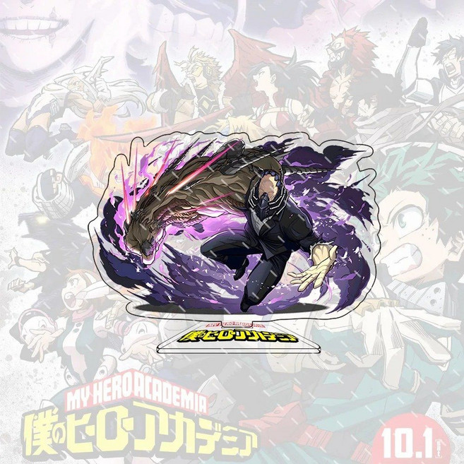 나히아굿즈 나의히어로아카데미아 바쿠고 토도로키 미도리야 피규어 아크릴스탠드 굿즈, 4, 15cm