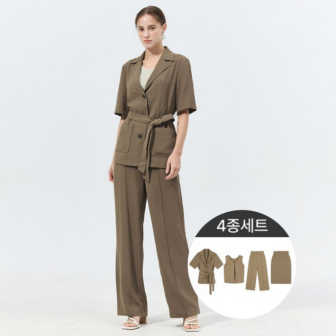 리베레츠 쿨썸머셋업4종 자켓+나시+팬츠+스커트