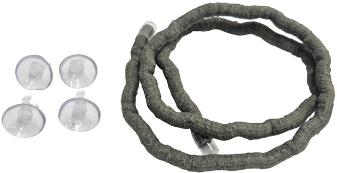 크레스티드 게코 도마뱀 정글바인, 1개, 올리브, 1m, 1cm