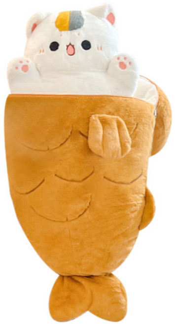 빌리네집 붕어빵고양이 인형 당근 토끼 쿠션 30cm, 붕어빵고양이인형