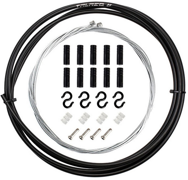 PH 자전거 MTB 로드용 브레이크 변속기 케이블 와이어 세트, 1세트