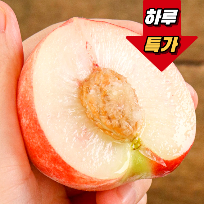 [작년1위] 대극천 복숭아 하루50박스 꿀브릭스 로얄과, 1박스, 500g