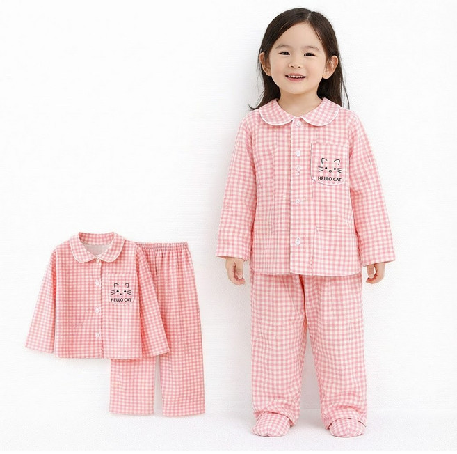 유아동 카라 잠옷 상하세트 긴팔 실내복 파자마 코코잠잠꿈나라잠옷