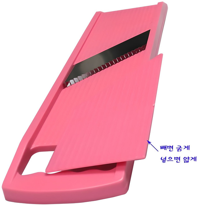 국산 무채칼 무칼 김장 채칼 굵기조절 가능, 국산채칼, 1개, 레드-국산채칼