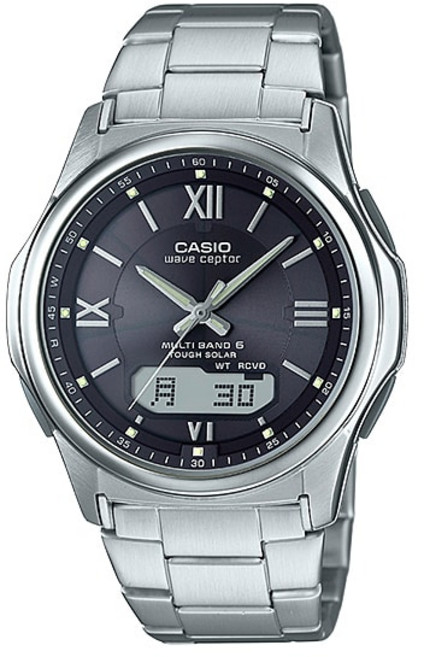 카시오 CASIO wave ceptor 웨이브 셉터 WVA-M630D-1A4JF 솔라 전파 시계 멀티 밴드 6 161544
