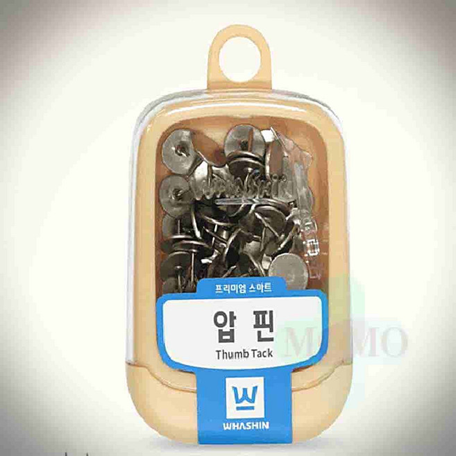 모모 실버 압핀 60개