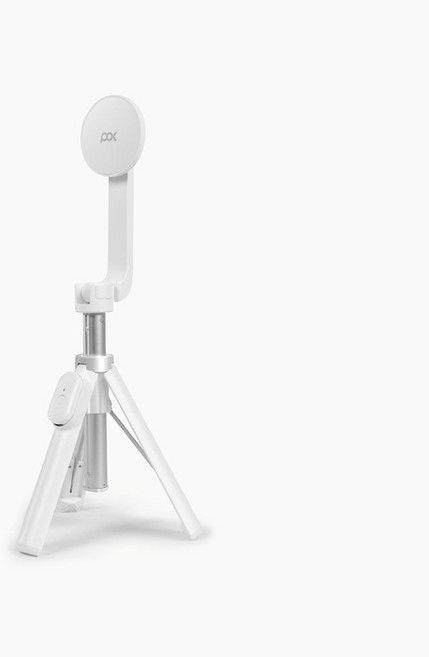 POK POD Mini 迷你磁吸腳架 藍牙遙控 61cm 穩固, 經典白, 1個