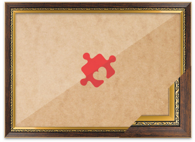 퍼즐액자 49x68 고급형 그레이스 앤틱, 1개