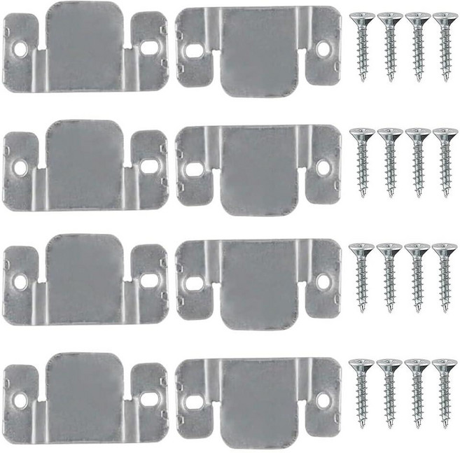 LIKERAINY Sectional Couch Connectors Metal Clips Sofa Connector Interlocking Furniture with Mounti, LIKERAINY Sectional Couch Conn