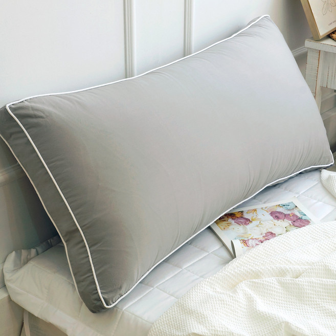 바이오워싱 침대헤드쿠션 (4colors) [솜포함], 스톤그레이
