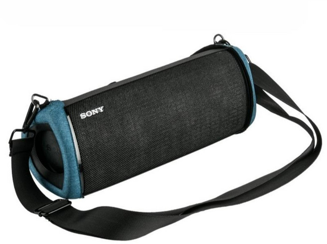 Sony SRS-XB43 케이스 가방 커버 보관 보호, 블루 케이스 어깨 끈만