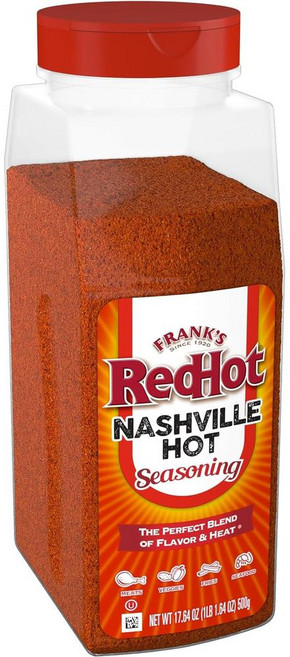 Frank's RedHot 프랭크 레드핫 내쉬빌 핫 시즈닝, 2개, 500g