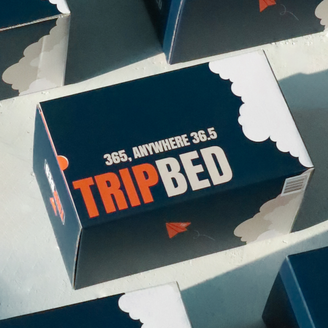 트립베드 여행용 전기매트 1인용 카본매트 미니, 오리지널