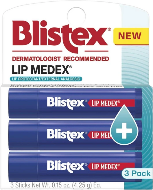 블리스텍스 립 메덱스 립밤 스틱 3개입 Blistex 4.25g 1개 - 쿠팡