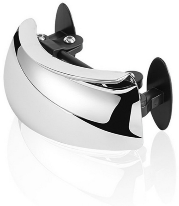 파벨 범용 오토바이 광각미러 바이크 사각지대 미러 거울 윈드미러 스쿠터백미러 바이크와이드미러, 1개