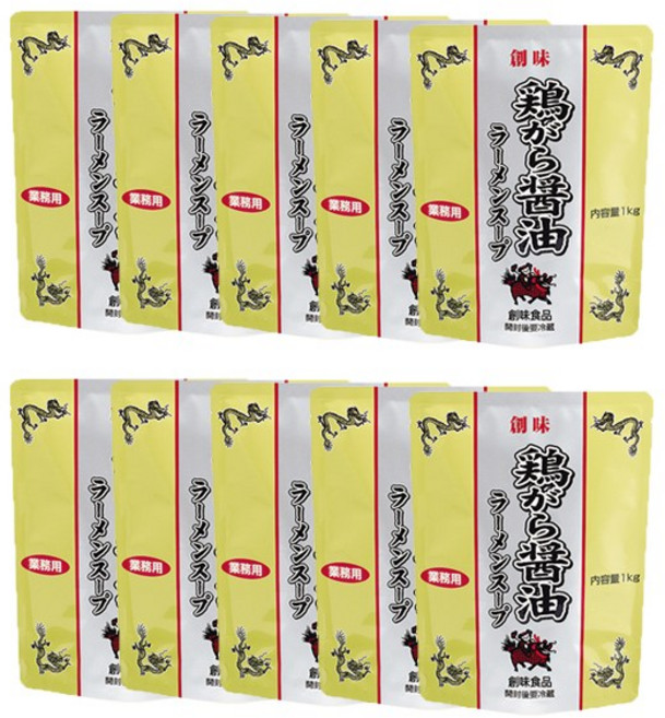 소미 토리가라쇼유 라멘스프 (치킨 닭육수 간장맛 라멘), 10개, 1kg