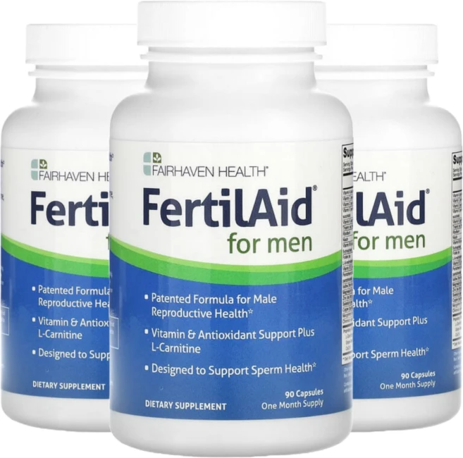 Fairhaven Health 페어헤이븐 헬스 남성용 퍼틸에이드 FertilAid, 90정, 3개 - 쿠팡