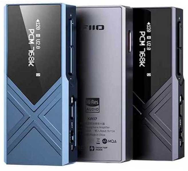 픽스마일 FIIOKA17 앰프 듀얼 KA17 가성비좋은 헤드폰, 검은색 KA17+롱-LT2