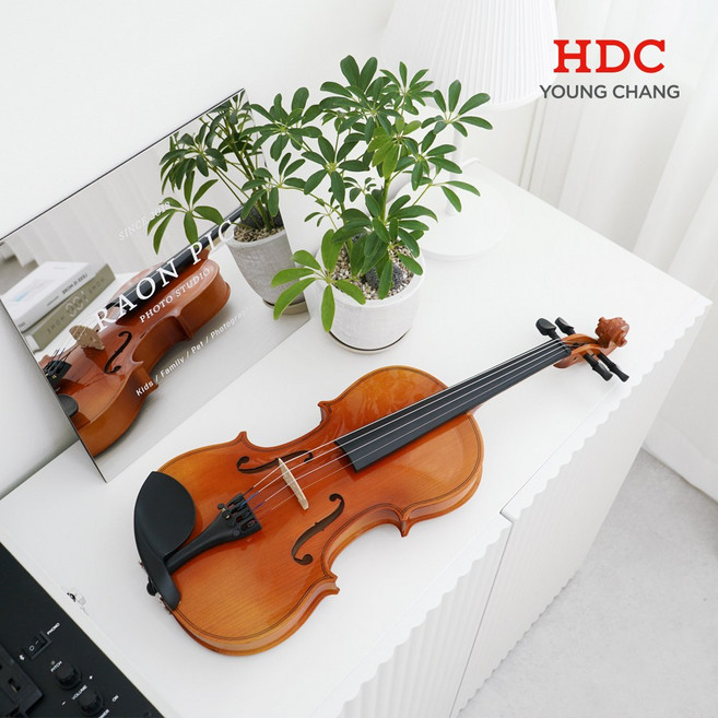 영창 바이올린 YN-450S 유광 고급 디자인 사각케이스 풀패키지, 1개