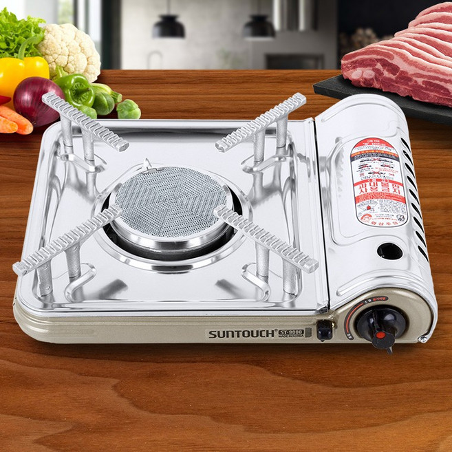 휴대용 가스랜지 ST-9000 고화력 브루스타 버너 대형, 1개