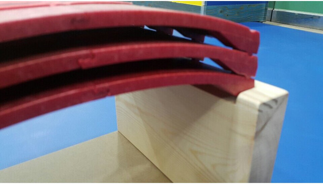 이도스포츠 조립식 연습용 격파 기왓장 받침대, 1개