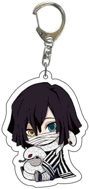 귀멸의 칼날 아크릴 캐릭터 키링 열쇠고리 가방고리 애니메이션 굿즈, B-18, 1개