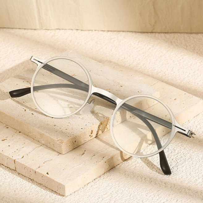 only 예홈 by Design / 긱시크 무테 반무테 뿔테 안경 티타늄 안경테 원형249