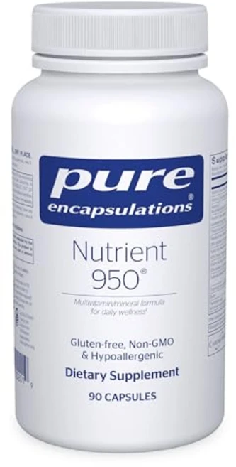 퓨어 인캡슐레이션스 뉴트리언트 950 | 생리 기능 및 한 퓨어 인캡슐레이션스 뉴트리언트 950 | 생리 기능 및 한 라이프스타일 지원을 위한 종합 비타민 미네랄 보충제* | 9, 90개 (1팩), 1개 - 쿠팡