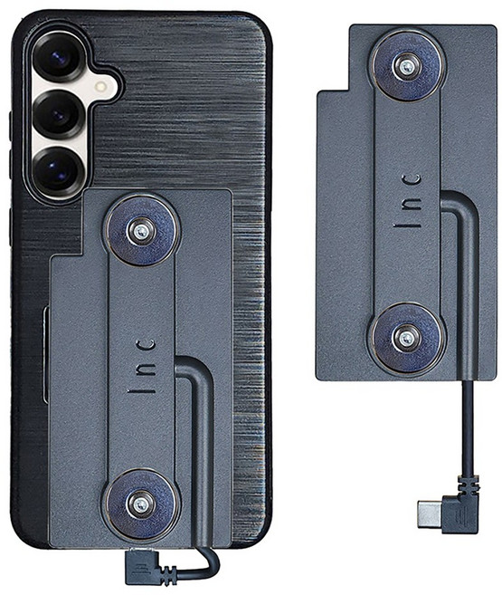 오토바이 배달대행 크레이지 범퍼케이스와 C타입 충전패드 셋트