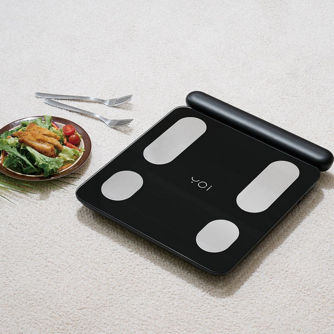 휴롬 요아이 8점식 핸드바 체중계, YSS-241FBK