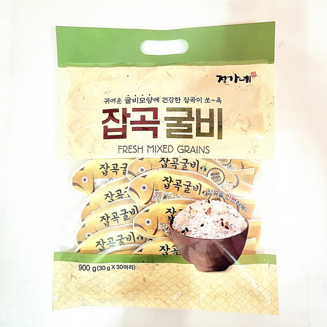 정가네 혼합산 잡곡굴비 실속형, 900g(18 x 7.5 cm, 30미), 1개