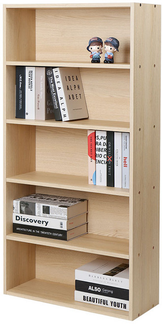 모던H1200 책장 5단 600, 오크