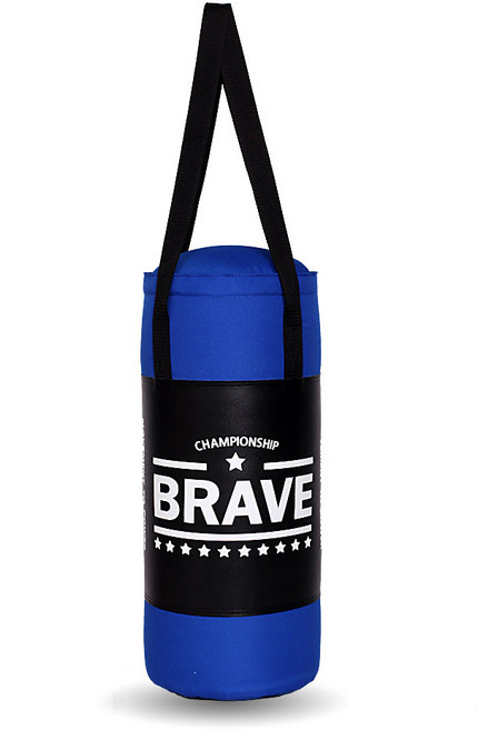 브레이브 어린이 가정용샌드백 높이53cm, 블루