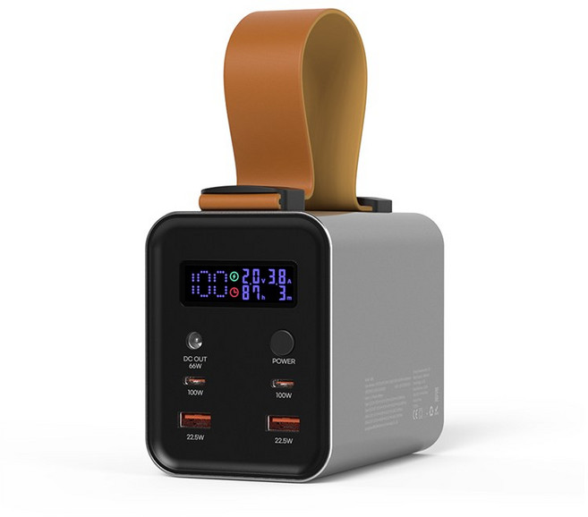 넥스트 보이징 고속충전 100W 대용량 60000 노트북 보조배터리, 넥스트유 보이징 / 6014TQPB, 그레이