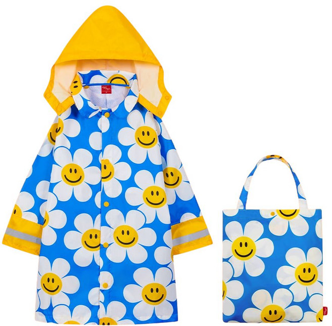 위글위글 정품 컬러팝 어린이 우비 키즈 레인코트