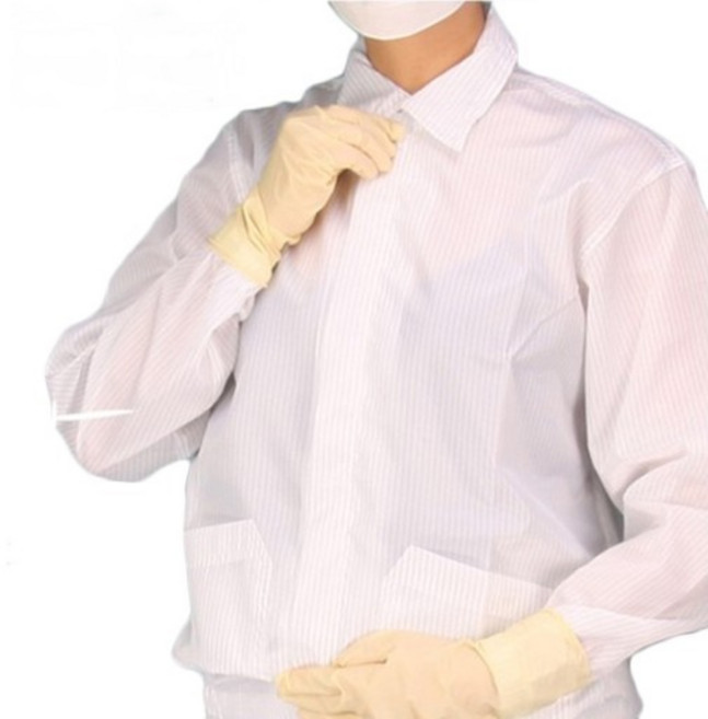 MK 제전방진복 상의 Y카라 크린룸작업복, 핑크, 상의Y_M(90), 1개