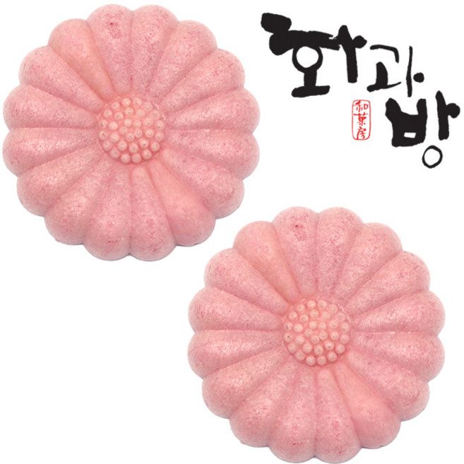 화과방 찹쌀모나카 깍지 52개 (분홍), 1개, 130g