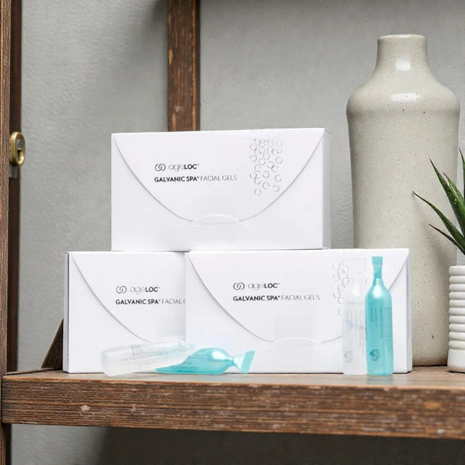 Nu Skin 뉴스킨 에이지락 갈바닉 스파 페이셜 젤 32ml 3개입