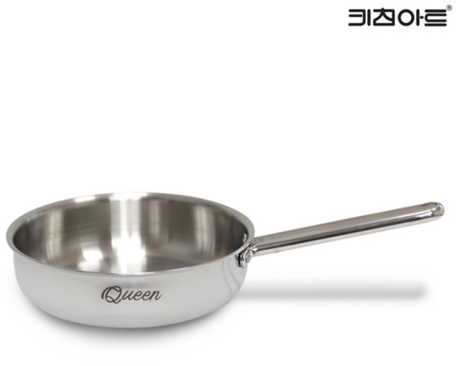 키친아트 퀸 통5중 스텐레스 IH 인덕션호환 후라이팬 20cm, 단품, 1개