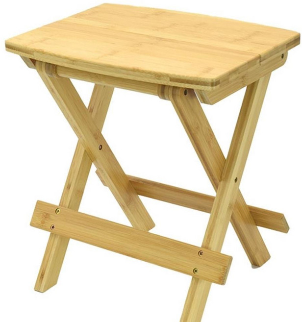 R85 코매트 접이식 대나무 의자 간이 테이블 접이의자 테이블 간