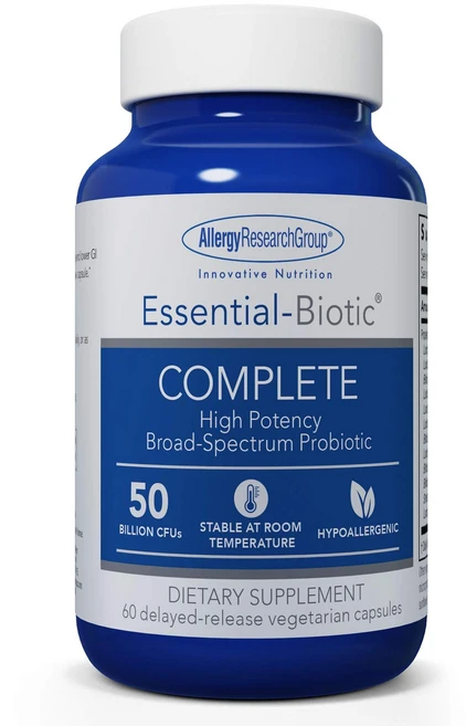 알레르기 연구 그룹 에센셜-바이오틱 컴플리트 보충제 - 남성 Allergy Research Group Essential-Biotic Complete Supplement - High, 1개 - 쿠팡