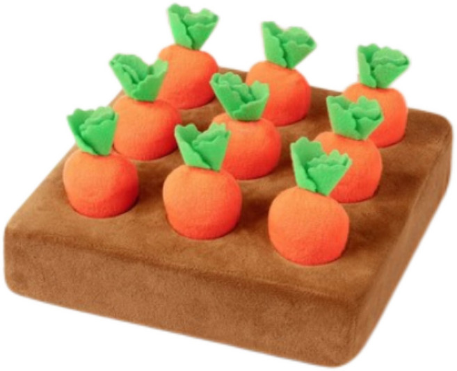 兒童益智早教拔蘿蔔玩具0-2歲寶寶嬰幼兒6個月可啃咬精細動作訓練, 1個, 趣味拔蘿蔔